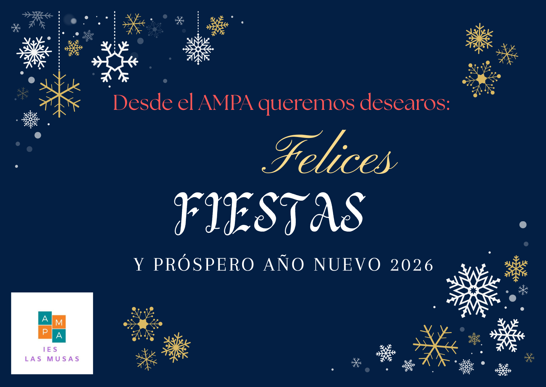 FELICES FIESTAS